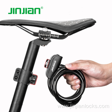 Hot sale cable lock for bicycle electric bike